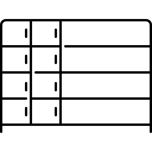 Полки Icons Responsive Line 128px иконка