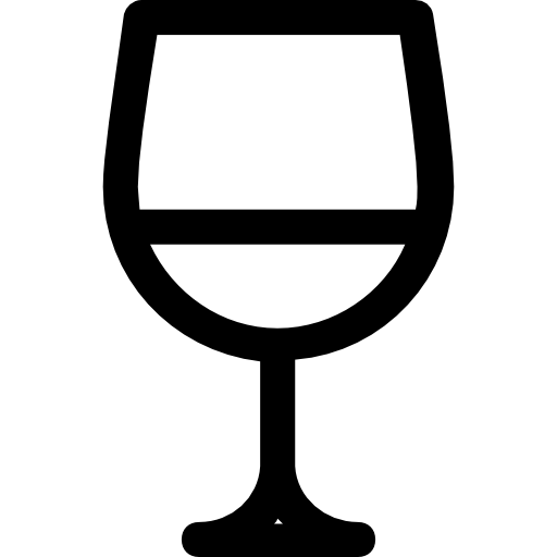 bicchiere di vino Icons Responsive Line 32px icona