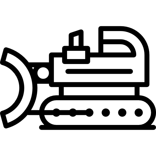 bulldozer Special Lineal icon