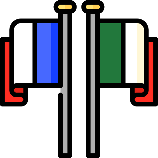 französisch Special Lineal color icon