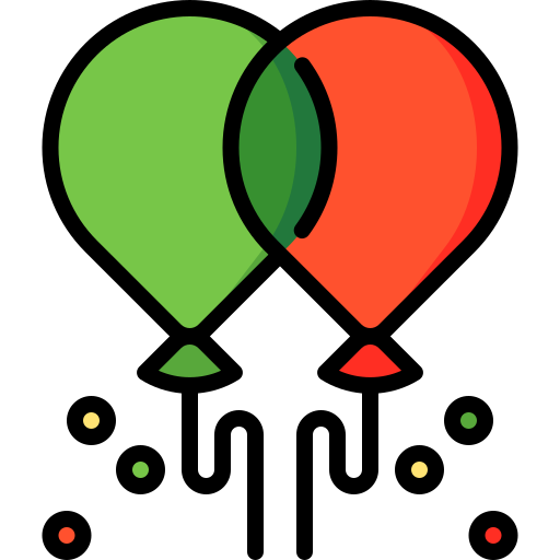 luftballons Special Lineal color icon