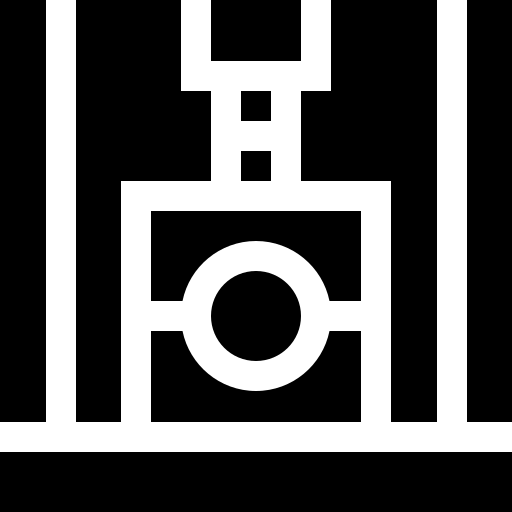 Molding machine Basic Straight Filled icon