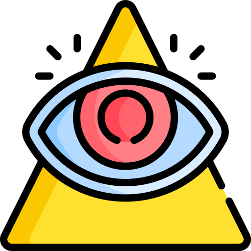 illuminati Special Lineal color icono
