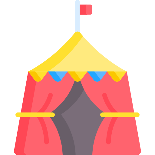 namiot cyrkowy Special Flat ikona