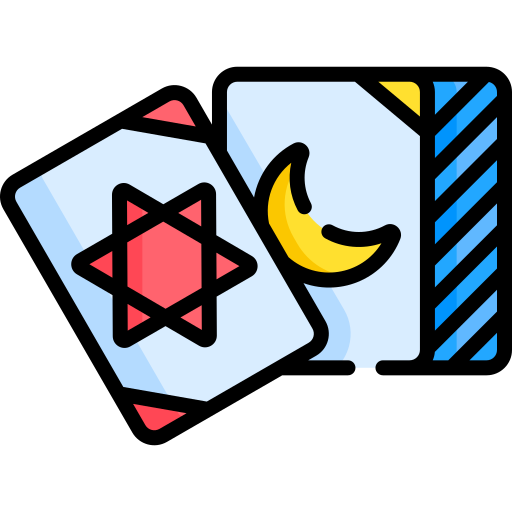 Tarot card Special Lineal color icon