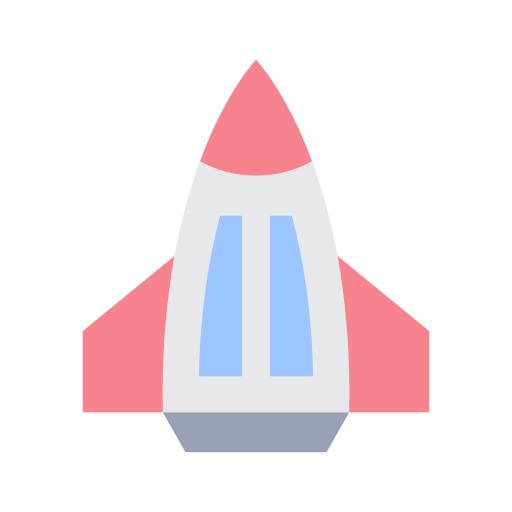 Ракета Generic Flat иконка