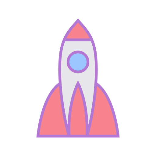 nave espacial Generic Outline Color Ícone