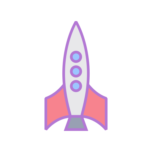 raket Generic Outline Color icoon