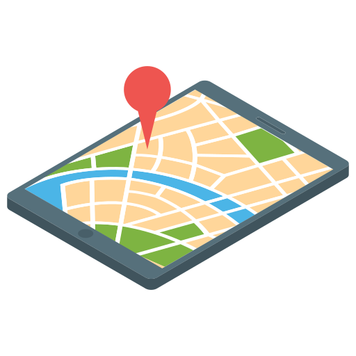 Map location Generic Isometric icon