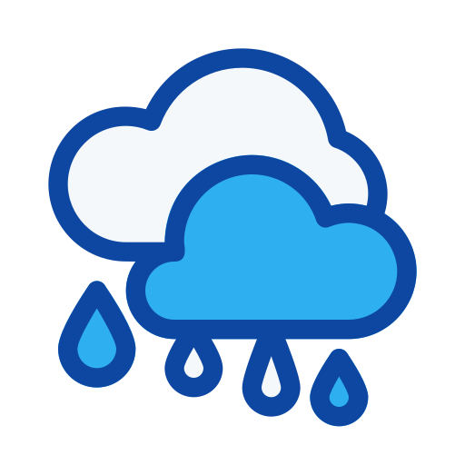 Drizzle Generic Outline Color icon