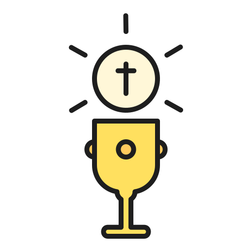 Communion Generic Outline Color icon