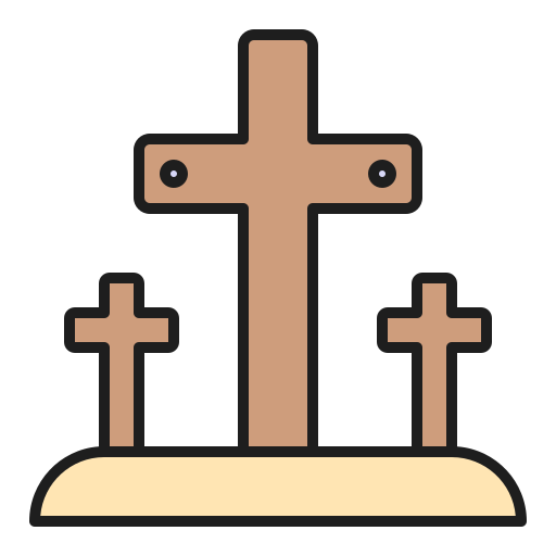 Crosses Generic Outline Color icon