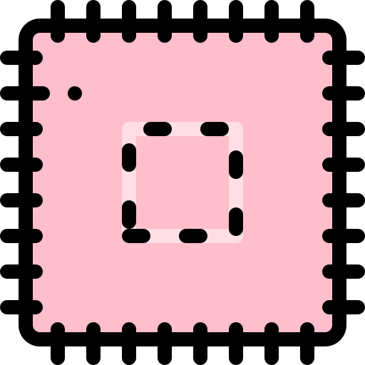 반점 Detailed Rounded Lineal color icon