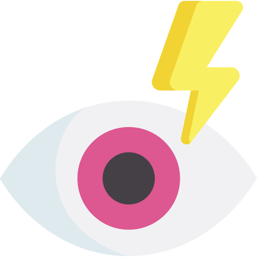 빨간 눈 Special Flat icon