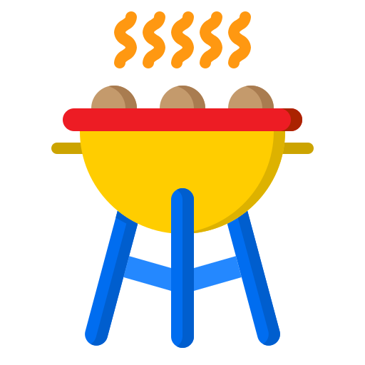 grill srip Flat icon