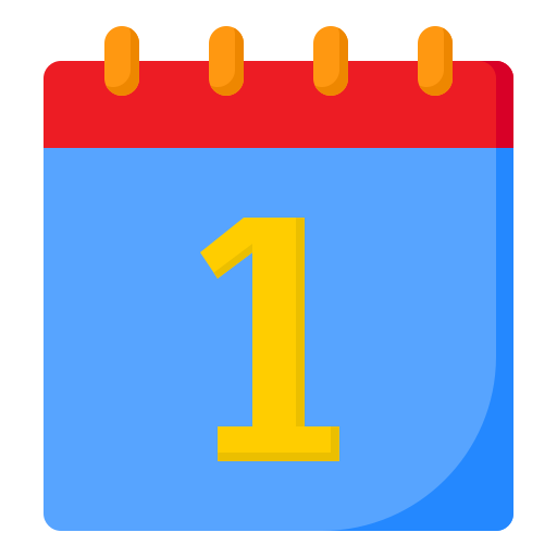 Calendar srip Flat icon