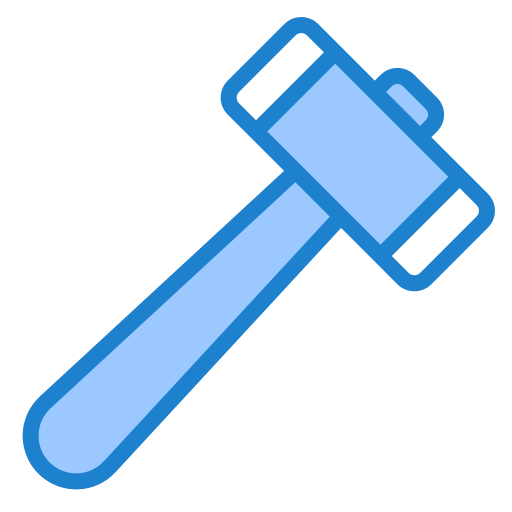 martillo srip Blue icono