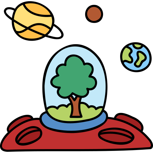 식물원 Hand Drawn Color icon