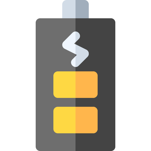 Battery Basic Rounded Flat icon