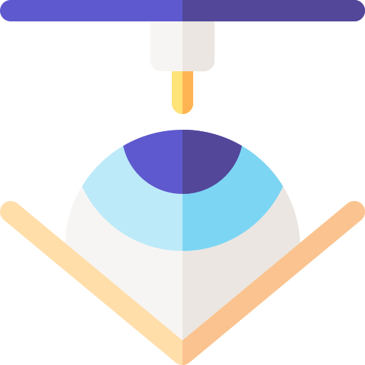 Lasik Basic Rounded Flat icon