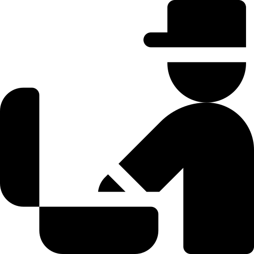 douane Basic Rounded Filled Icône