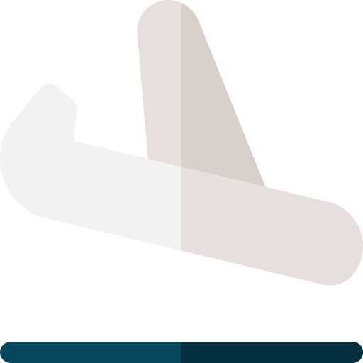 Landing Basic Rounded Flat icon