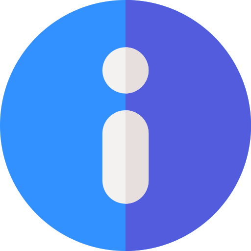 information Basic Rounded Flat Icône