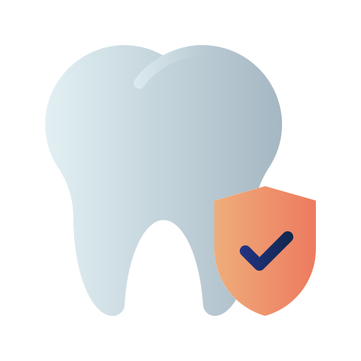 seguro dental Generic Flat Gradient icono
