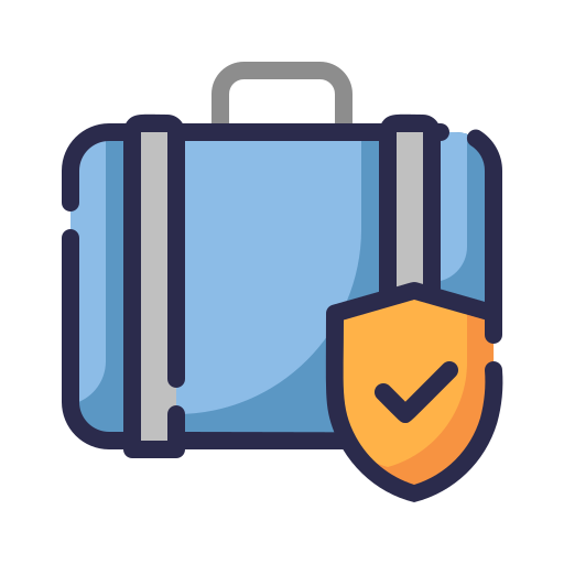 Travel insurance Generic Outline Color icon