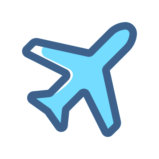 Plane Generic Color Omission icon