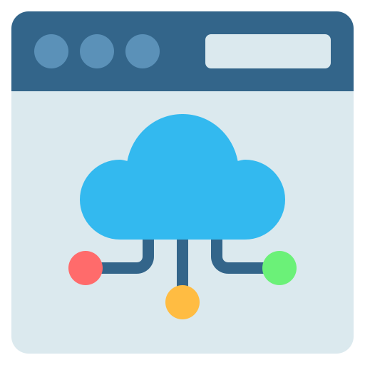 cloud computing Generic Flat icon