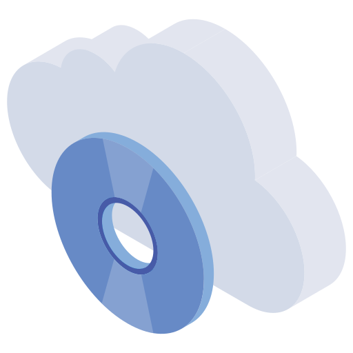 chmura obliczeniowa Generic Isometric ikona