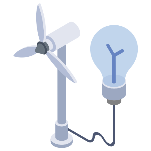 windenergie Generic Isometric icon
