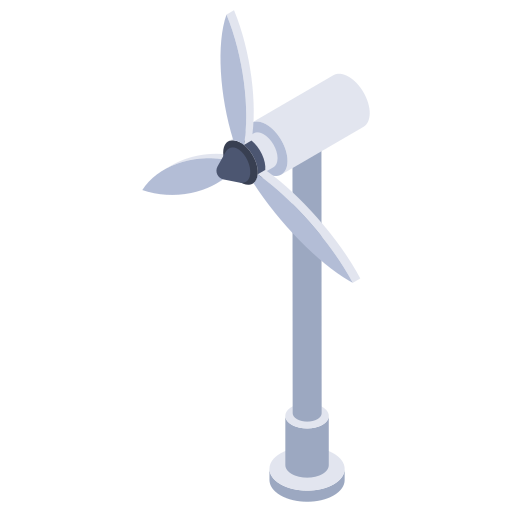 moulin à vent Generic Isometric Icône