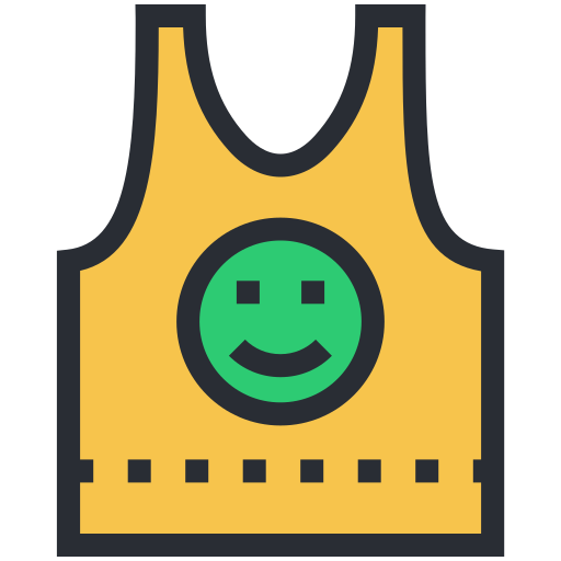 Reflective vest Generic Outline Color icon