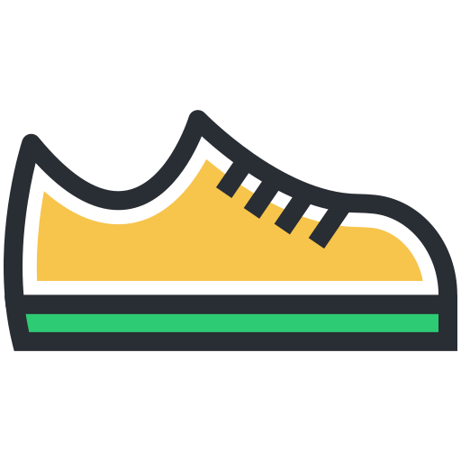 scarpe Generic Outline Color icona