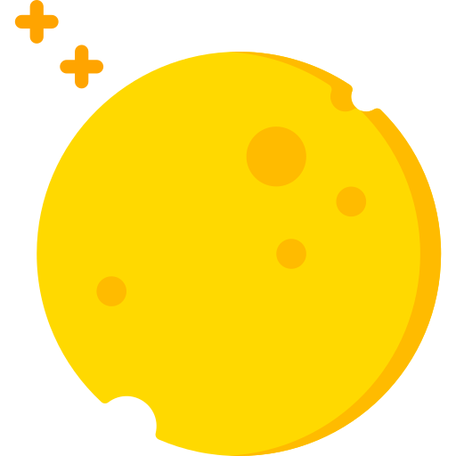 달 Special Flat icon