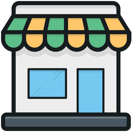Shopping store Generic Outline Color icon