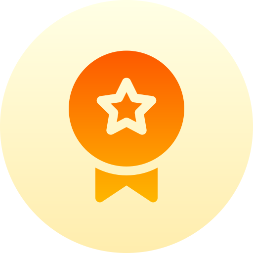 medaille Basic Gradient Circular icon