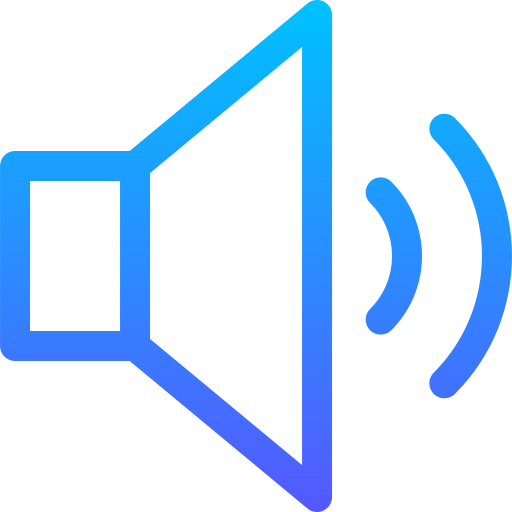 音 Basic Gradient Lineal color icon