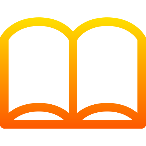 Book Basic Gradient Lineal color icon