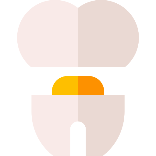 zahnimplantat Basic Straight Flat icon