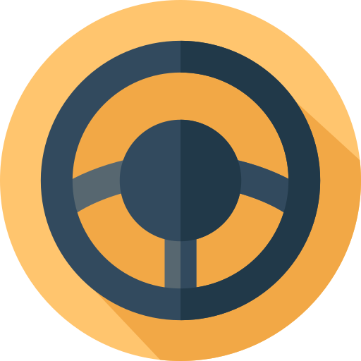 kierownica Flat Circular Flat ikona