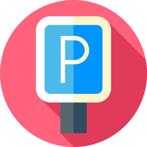 駐車標識 Flat Circular Flat icon