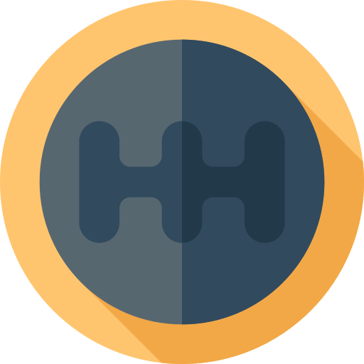 ausrüstung Flat Circular Flat icon