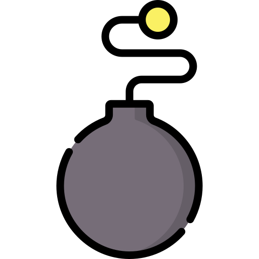 Bomb Special Lineal color icon