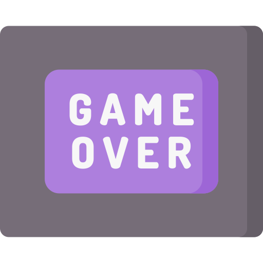 game over Special Flat icona