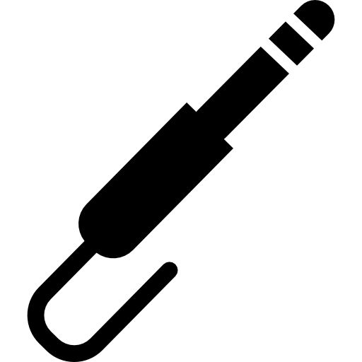Microphone with hook  icon