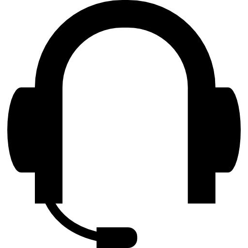 kopfhörervariante mit mikrofon  icon