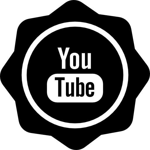 youtube sociale badge  icoon
